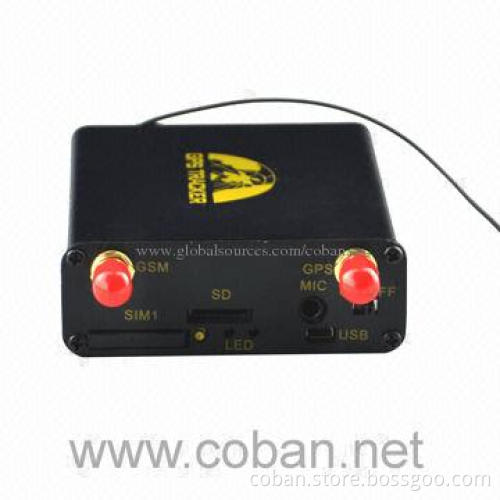 GPS Tracker, Supports Fuel, Temperature Sensor, Dual-SIM Card